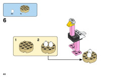 LEGO 11011 instructions page 40 – build guide