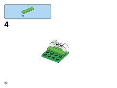 LEGO 11012 instructions page 10 – build guide