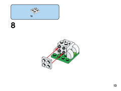 LEGO 11012 instructions page 13 – build guide