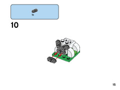 LEGO 11012 instructions page 15 – build guide