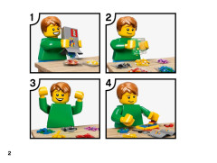 LEGO 11012 instructions page 2 – build guide