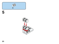 LEGO 11012 instructions page 20 – build guide