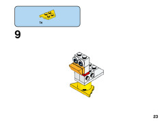 LEGO 11012 instructions page 23 – build guide