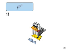 LEGO 11012 instructions page 25 – build guide