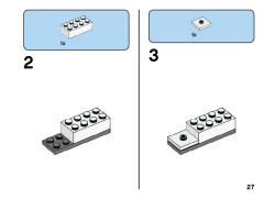 LEGO 11012 instructions page 27 – build guide