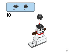 LEGO 11012 instructions page 33 – build guide