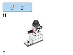 LEGO 11012 instructions page 34 – build guide