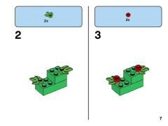 LEGO 11012 instructions page 7 – build guide