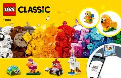 LEGO 11013 instructions page 1 – build guide