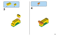 LEGO 11013 instructions page 13 – build guide