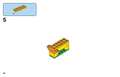 LEGO 11013 instructions page 14 – build guide