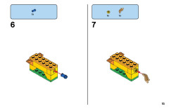 LEGO 11013 instructions page 15 – build guide