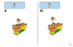 LEGO 11013 instructions page 17 – build guide