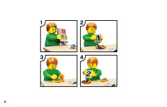 LEGO 11013 instructions page 2 – build guide