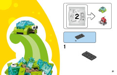 LEGO 11013 instructions page 21 – build guide