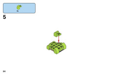 LEGO 11013 instructions page 24 – build guide