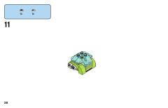 LEGO 11013 instructions page 28 – build guide