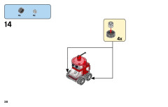 LEGO 11013 instructions page 38 – build guide