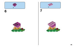 LEGO 11013 instructions page 45 – build guide