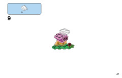 LEGO 11013 instructions page 47 – build guide