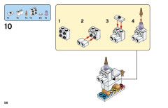 LEGO 11013 instructions page 58 – build guide