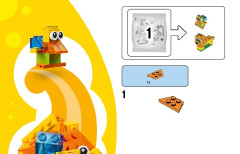 LEGO 11013 instructions page 6 – build guide
