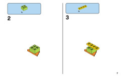 LEGO 11013 instructions page 7 – build guide