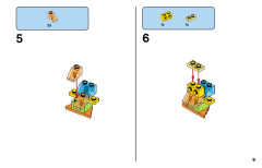 LEGO 11013 instructions page 9 – build guide