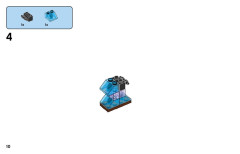 LEGO 11013 instructions page 10 – build guide