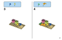 LEGO 11013 instructions page 17 – build guide