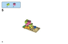 LEGO 11013 instructions page 18 – build guide