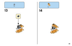 LEGO 11013 instructions page 23 – build guide