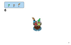 LEGO 11013 instructions page 7 – build guide