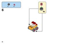 LEGO 11014 instructions page 10 – build guide