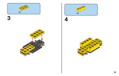 LEGO 11014 instructions page 13 – build guide