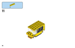 LEGO 11014 instructions page 18 – build guide