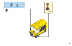LEGO 11014 instructions page 21 – build guide