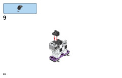 LEGO 11014 instructions page 28 – build guide