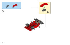 LEGO 11014 instructions page 34 – build guide