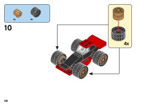 LEGO 11014 instructions page 38 – build guide