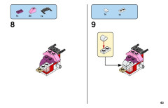 LEGO 11014 instructions page 43 – build guide