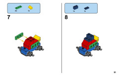 LEGO 11014 instructions page 51 – build guide
