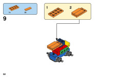 LEGO 11014 instructions page 52 – build guide
