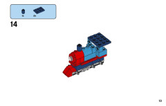 LEGO 11014 instructions page 13 – build guide