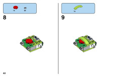 LEGO 11014 instructions page 42 – build guide