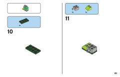 LEGO 11014 instructions page 43 – build guide
