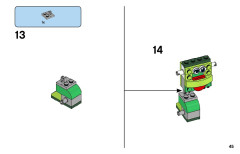 LEGO 11014 instructions page 45 – build guide