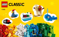 LEGO 11015 instructions page 1 – build guide