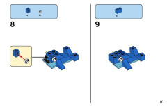 LEGO 11015 instructions page 17 – build guide