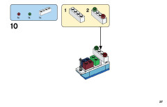LEGO 11015 instructions page 27 – build guide